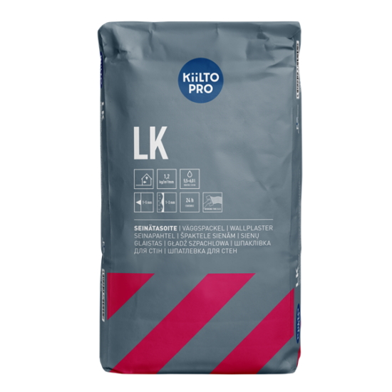 KIILTO LK SEINÄTASOITE 1-3MM 20KG