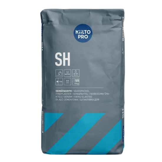 KIILTO SH FINEPLASTER 1–2MM 20KG