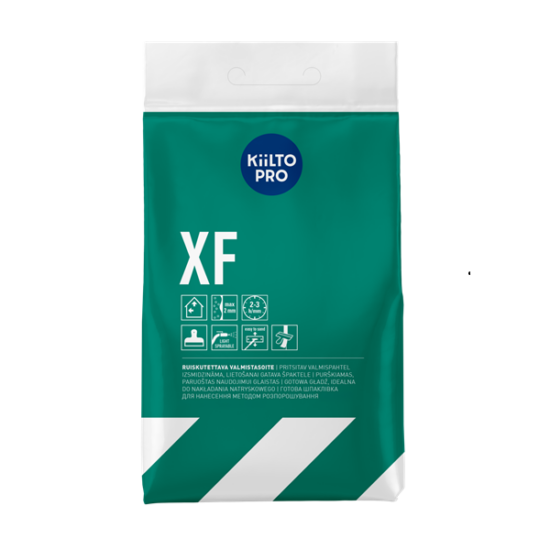 KIILTO XF RUISKUTETTAVA VALMIS TASOITE 15L