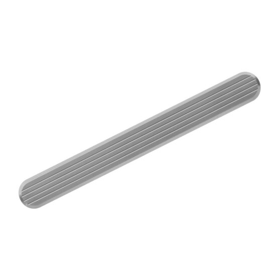 OLEJAR AISI316L P2 ST.STEEL TACTILE ORIENTATION BAR SELF-ADHESIVE