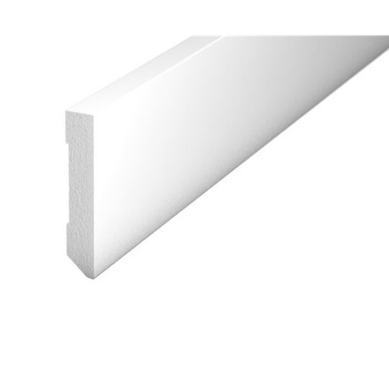 PRINZ 844 PVC JALKALISTA MONDO VALKOINEN 80MM 2,4M